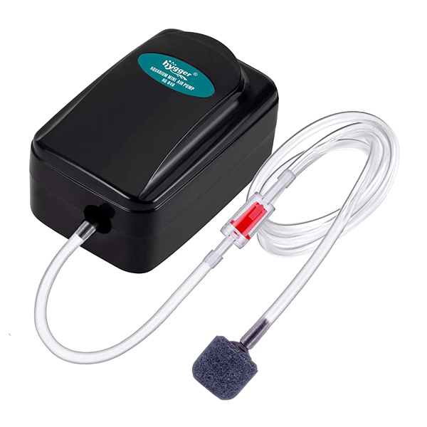 hygger USB Rechargeable Battery Aquarium Air Pump Kit for Fish