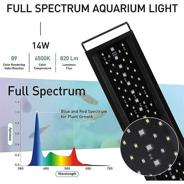 Hygger 999 24/7 Mode Auto On Off LED Aquarium Light - Hygger Store