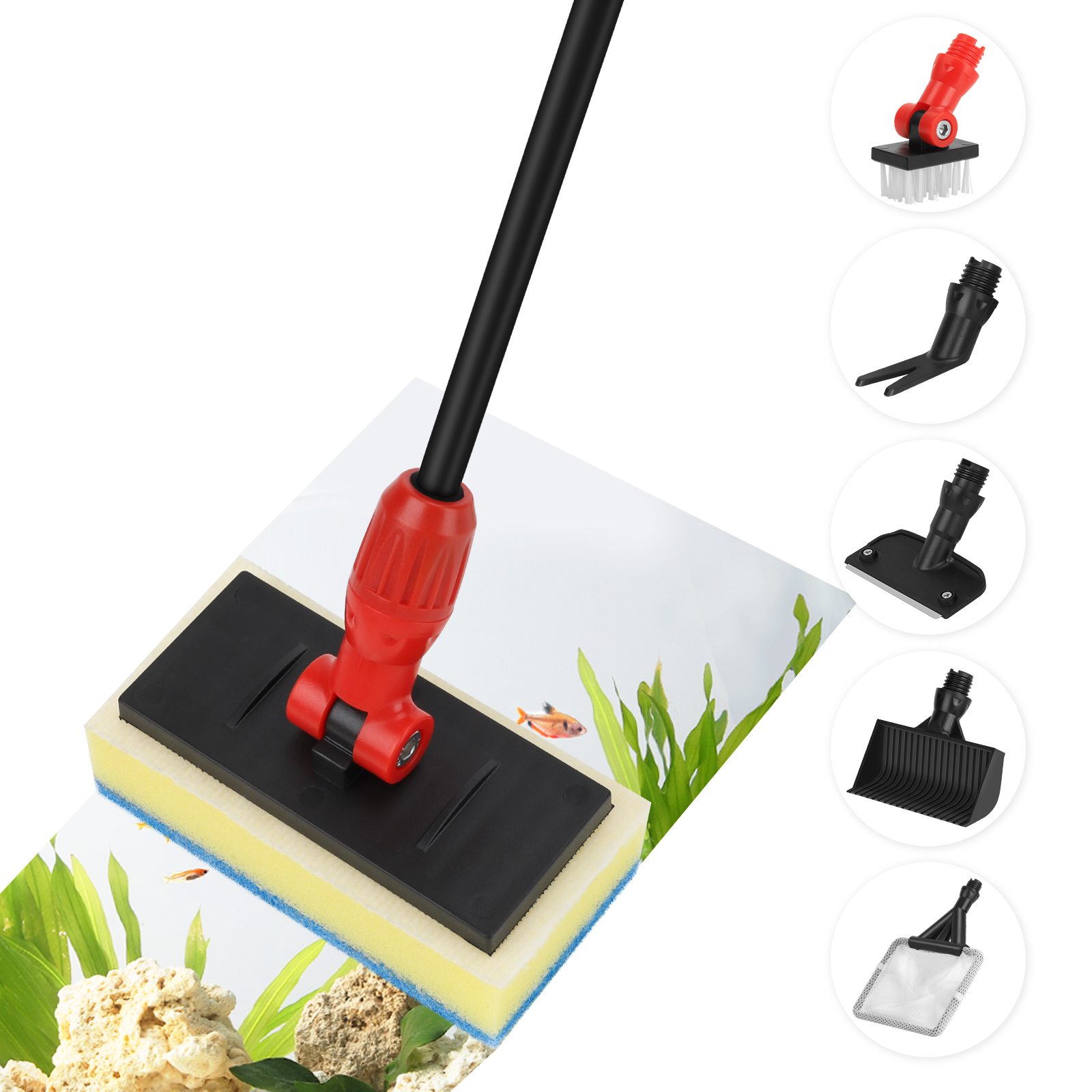 WORX Hydroshot Brush, Soap Dispenser, and Squeegee Household